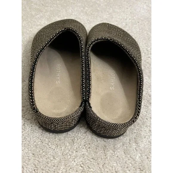 Rothy's Casual Clogs in Spiced Herringbone Size 9 Worn Once EUC - Picture 5 of 10